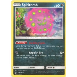 Spiritomb - 112/214 - Holo Rare - Unbroken Bonds