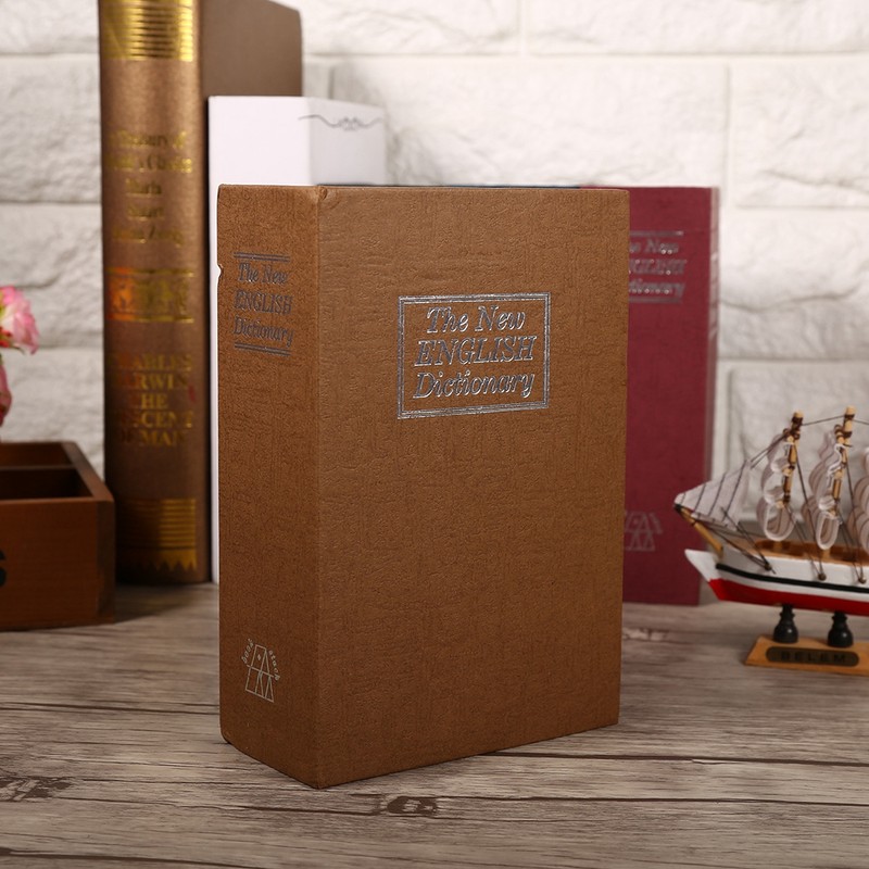 1Pc Security Lock Dictionary Safe Secret Book Cash Money Jewellery