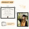 Fisnish 8.5x11 Picture Frame 20 Pack, Black Certificate Diploma Document