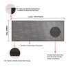 Tentproinc RV Awning Sun Shade Screen 6' X 15' 3''