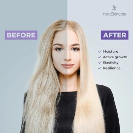 Set de champú y acondicionador de biotina InstaSkincare para el crecimiento del cabello 16 OZ