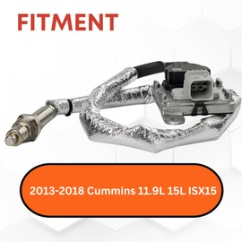 AUTO OCCASION Inlet Nitrogen Oxide Sensor Compatible with Cummins 2013-18 11.9L 15L ISX15 Replace 3687930RX 2872944RX 4326870