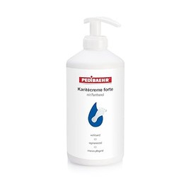 PediBaehr Karitecreme Forte Foot Cream with Panthenol, 500 ml Pump Dispenser