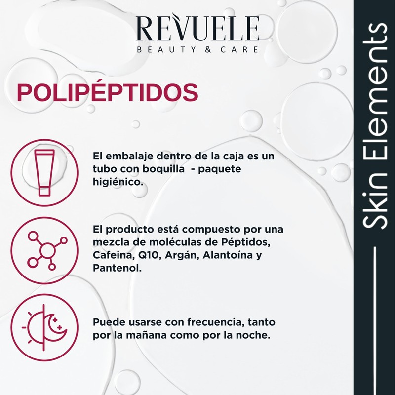 REVUELE SKIN ELEMENTS CREMA PARA CONTORNO DE OJOS POLIPEPTIDO 25ML