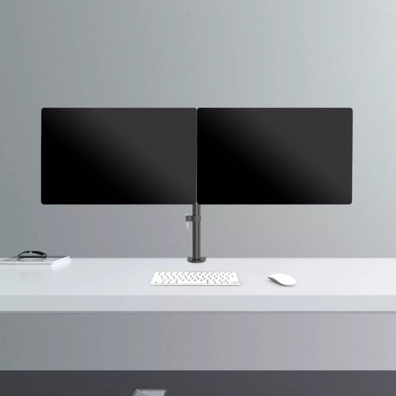 Wali Soporte Para 2 Monitores Doble Dual Escritorio Wali M002