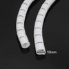 10mm Spiral Cable Tidy Wrap Management Storage Organizer 2M for