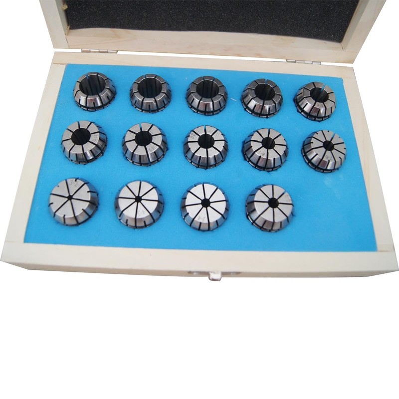 KATSU ER25 Spring Collet Set 14 Pieces 3-16mm Gripping Range