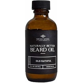 MNSC Old Faithful Beard Oil & Conditioner - Softens, Smooths, & Strengthens, for a faster growing, fuller Beard - Hypoallergenic, All-Natural, made in USA, Gift for men
