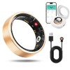 HAPPYAUDIO Smart Ring, Bluetooth Activity Tracker with Touch Control, 0.5"