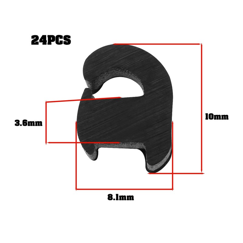 SG Store 24 PCS Kitchen Cooking Grill Rubber Feet Replacement
