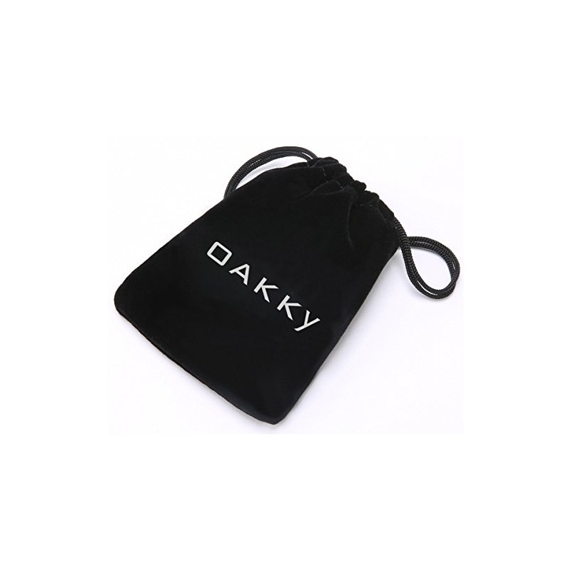 OAKKY Stainless Steel Hip Hop Men's and Women's Muticolor Shiny