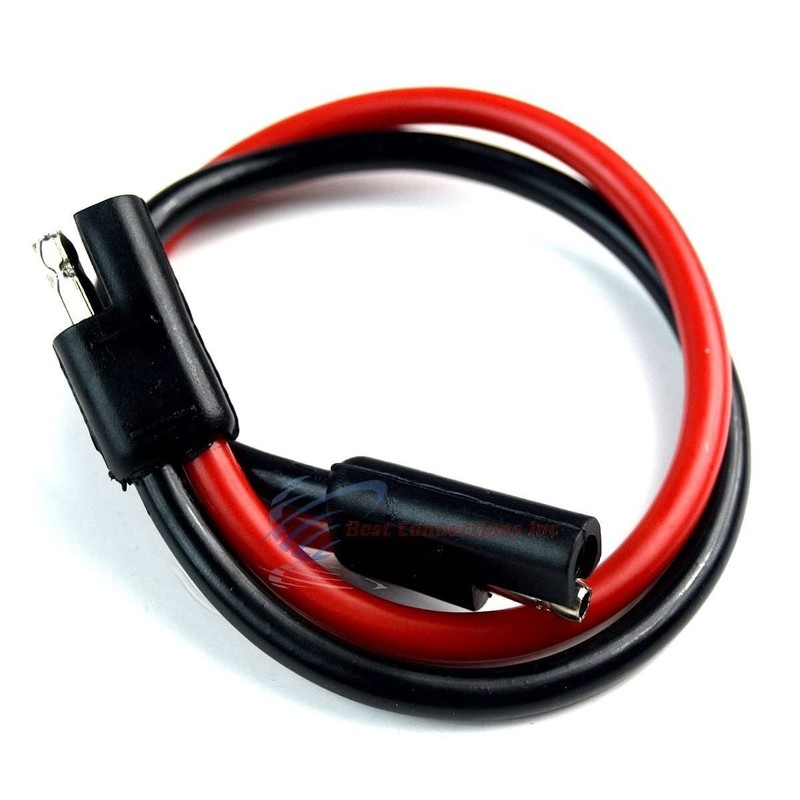 Audiopipe 8 Gauge 12" inch Long Quick Disconnect Polarized Inline