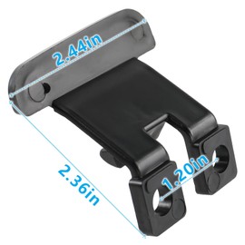 CARBBIA 88986007 2Pcs Armrest Lid Latch Center Console Latch Compatible with GMC Envoy 2002-2009 Center Console Latch Lid 924-808