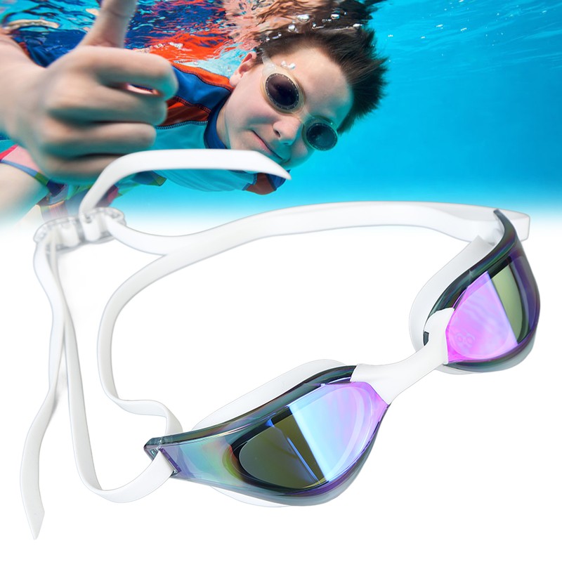 Adult Swimming Goggles No Leaking UV Protection Swim Racing Glasses