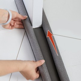 Apartment Door Soundproofing and Draft Blocker for Winter Door Gap Draft Blocker Gray 4ea
