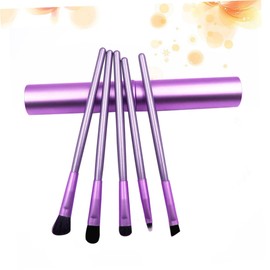 Healeved 5pcs Quality Makeup Brush Set Eyeshadow Brushes Long Handles Comfortable to Hold for Women Girls