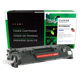 Clover Remanufactured MICR Toner Cartridge Replacement for HP CF280A, Troy 02-81550-001 | Black