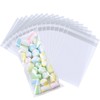 PigPotParty 4"x9" Cellophane Cookie Bags Self Sealing, 200 Pcs Clear