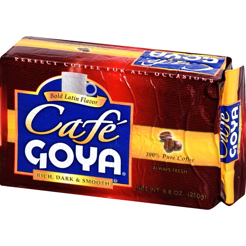 Goya 100% Pure Latin Coffee, Rich, Dark & Smooth, 8.8