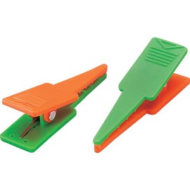 Myzox Point Clip PK-2 Green/Orange (1 Bag of 4)