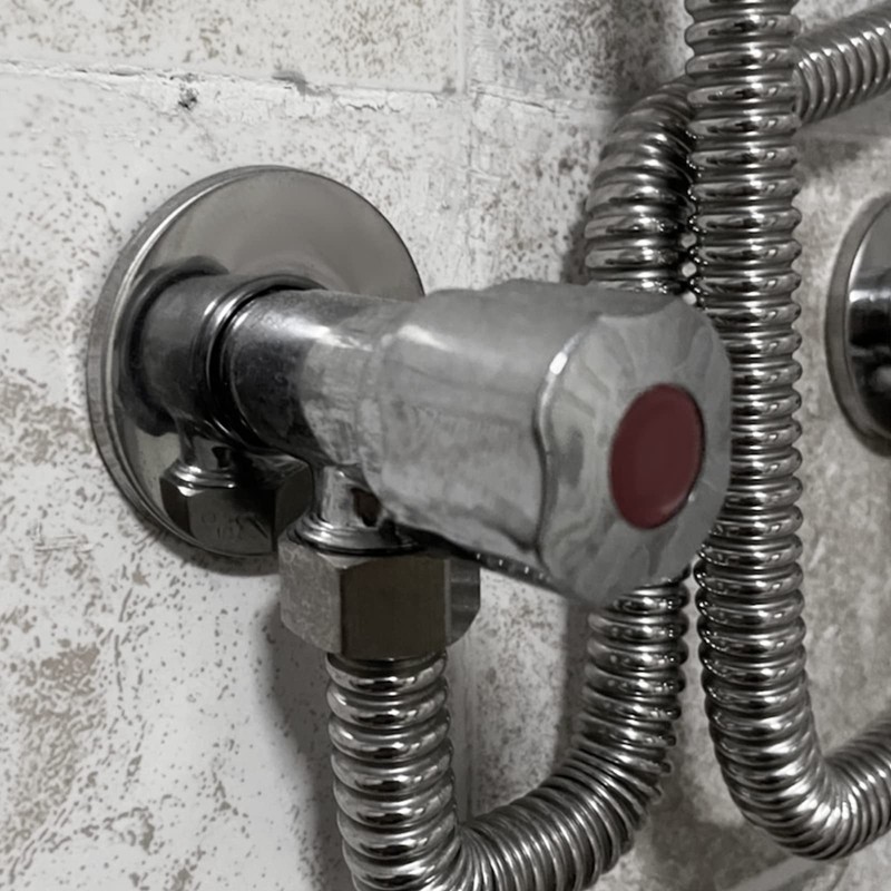 Patelai 12 Pieces Wall Split Flange Stainless Steel Round Escutcheon