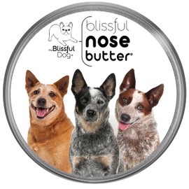 The Blissful Dog Australian Cattle Nose Butter, Versatile Dog Nose Balm for Dry Nose, Handcrafted Nose Moisturizer, Easy-to-Apply Dog Essentials, Unscented, 1 oz.