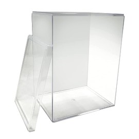 EcoTEK Protectors Pop Protector Compatible with Funko POP! - 4" Inch Figures Strong Acrylic Protector Scratch Resistant Crystal Clear Funko Pop Protector Case, Acid Free