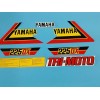 YAMAHA YTM225DX TRI-MOTO 1983 DECAL GRAPHIC SET (*#Y15)