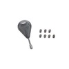 UPSURF Surfboard Fins Double Tabs K2.1 Size, Set of 4,