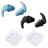 EBHO 2 Pairs of Ear Plugs Swimming Ear Plugs Swimming