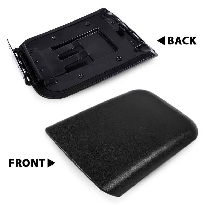 Center Console Armrest Lid w/Latch Compatible with Ford Mustang 2005