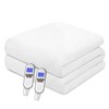 Bwarm Premium Multi-Zone Electric Heated Mattress Pad King Size, 78"