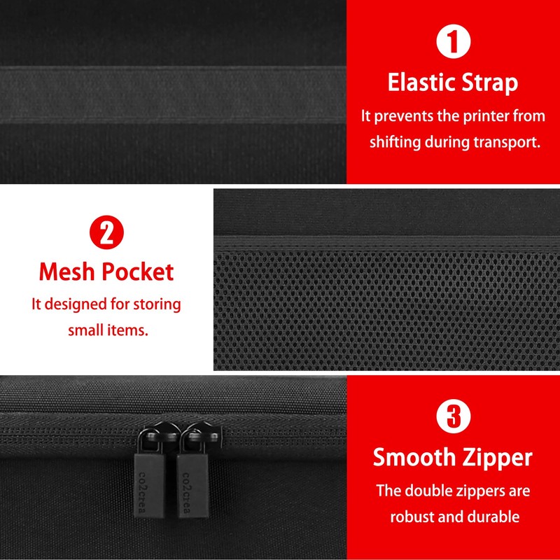 Hard Travel Case for Canon Pixma iP110 Inkjet Mobile Printer