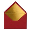 50 x B6 envelopes with gold inner lining, 12.5 x