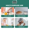 Disposable Shower Caps - 100PCS Shower Cap Tobvory Waterproof Plastic