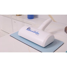 Abracadabra by Duna - Dual Roller Brush That removes pet Hair, Human Hair, House dust, Spilled Dry Food, Seeds and Other Debris. Fully Washable. Comes with Cleaning Brush and Drying mat.