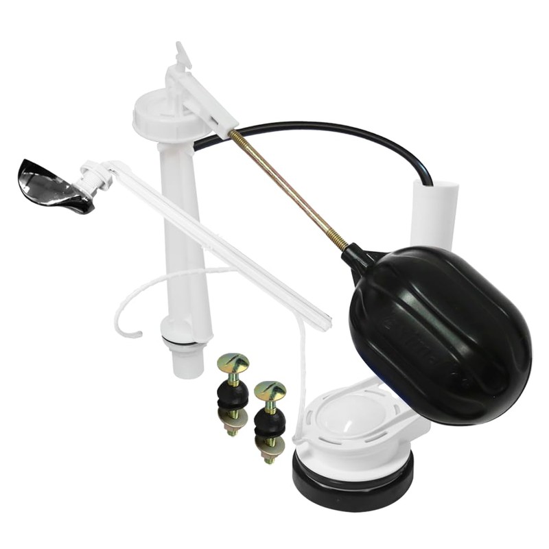 Fleximatic 2707 Juego de Herraje para WC, con descarga de