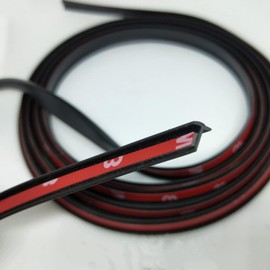 5M Car Mall, T-Shaped, AeroMall, Gap Filling, Freely Cut, Headlights, Aero Parts, Door, Wind Noise, Improves Airtight, Car Door Edge Guard, Universal Use, For Cars, Trucks, Doors, Decoration