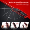 TempPro TP19 Waterproof Digital Meat Thermometer for Grilling with Ambidextrous