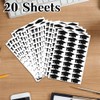 Graduation Cap Stickers, 600 PCS Black Graduations Hat Stickers 2025,