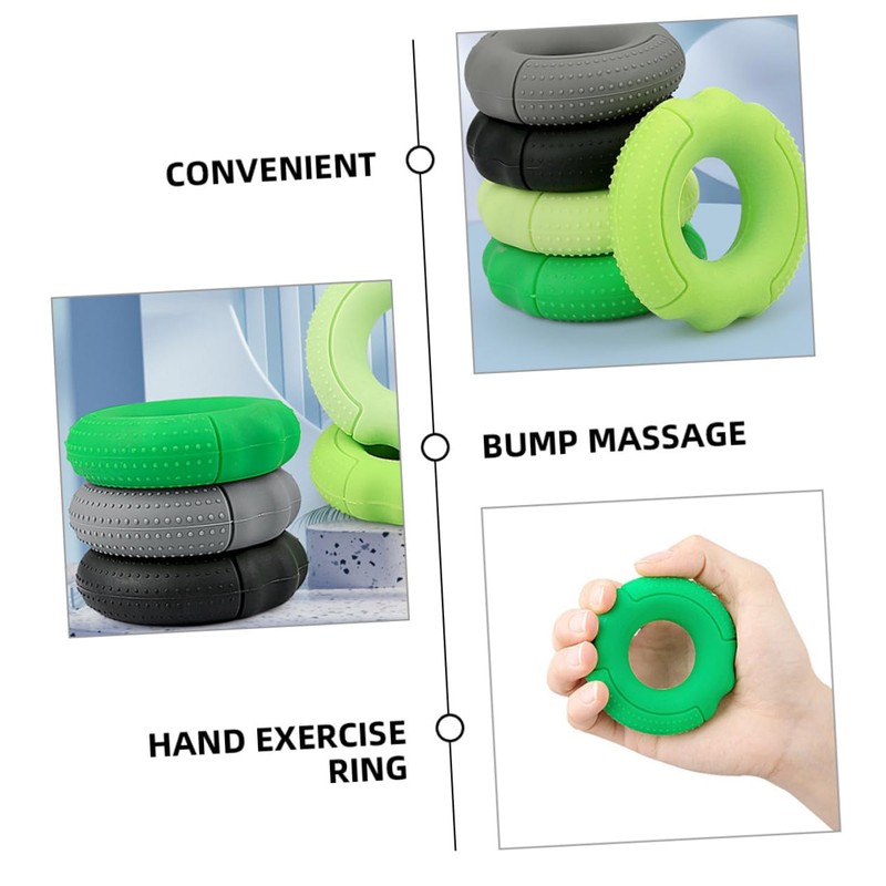 Totority Hand Grip Strengthener Exerciser Ring for Finger and Wrist