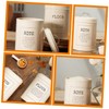 Mikinona Sturdy Rice Storage Container Airtight Grain Holder Scoop for