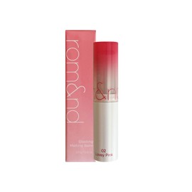 Rom& Glasting Melting Balm Lovey Pink 2 pcs JJ Mall / 롬앤 글래스팅 멜팅 밤 러비 핑크 2개  JJ몰