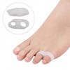 Premium Translucent Toe Protection Band & Foot Care Cushion Toe Protection 5ea