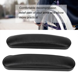 Wheelchair Armrest Pads, 2 Pieces Universal Wheelchair Armrest Cushions, Armrest Pads Wheelchair Accessories for Old Men, Power Wheelchair Spare Parts