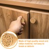 12Pcs Boho Rattan Dresser Knobs, Bohemia Woven Drawer Pulls Kit