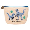 Marushin Jurassic World Blue Dinosaur Pouch with Charm 4985014700