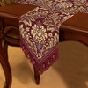 Loom and Mill Luxury Jacquard Table Runner 108 inches Long,
