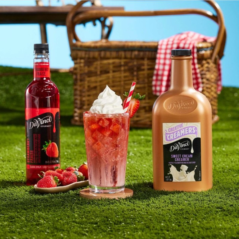 DaVinci Gourmet Sweet Cream Creamer, 64 Fluid Ounces (Pack of