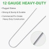 GROWNEER 50 Packs 6 Inches Heavy Duty 12 Gauge Galvanized